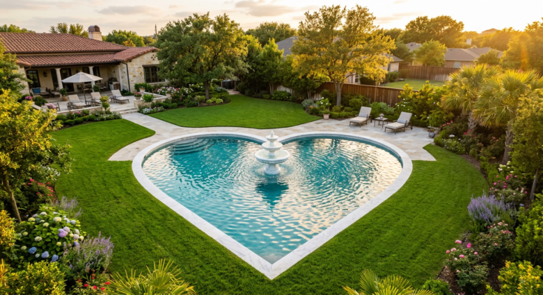 How to Build a Heart-Shaped Pool