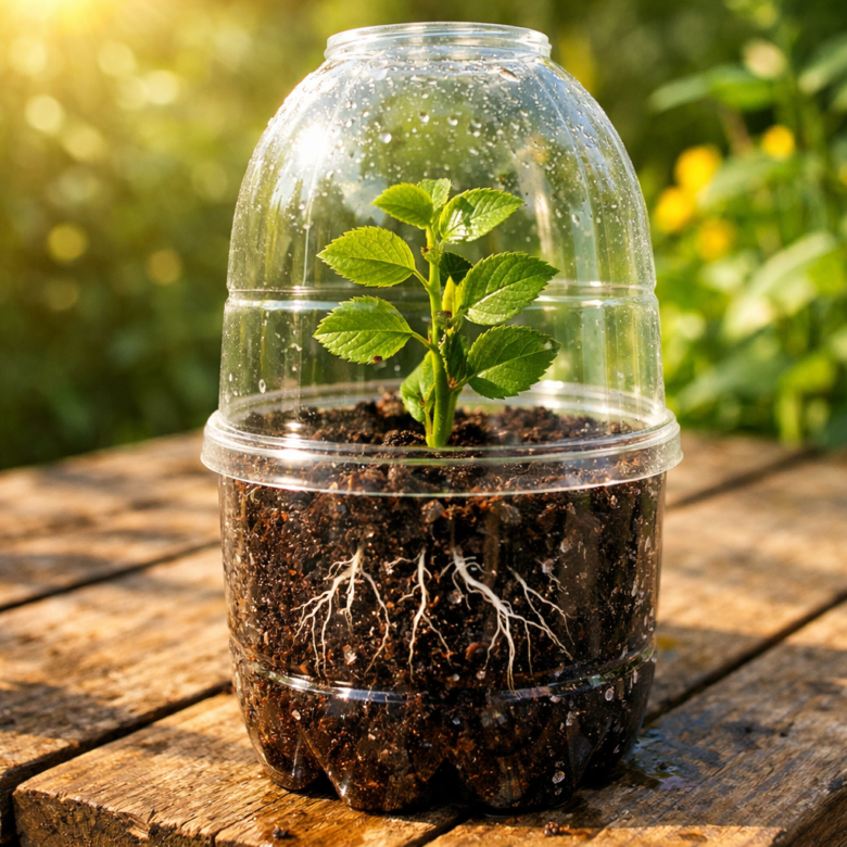 How to Grow Roses in a Plastic Bottle
