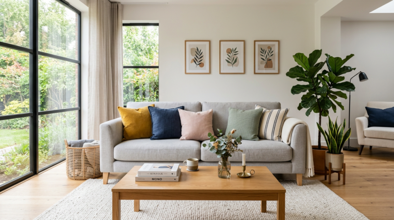 What Colours Go With a Grey Sofa